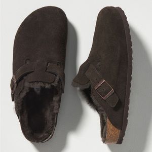 Birkenstock Boston Shearling Clogs